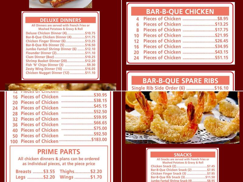 Chicken-n-More Menu