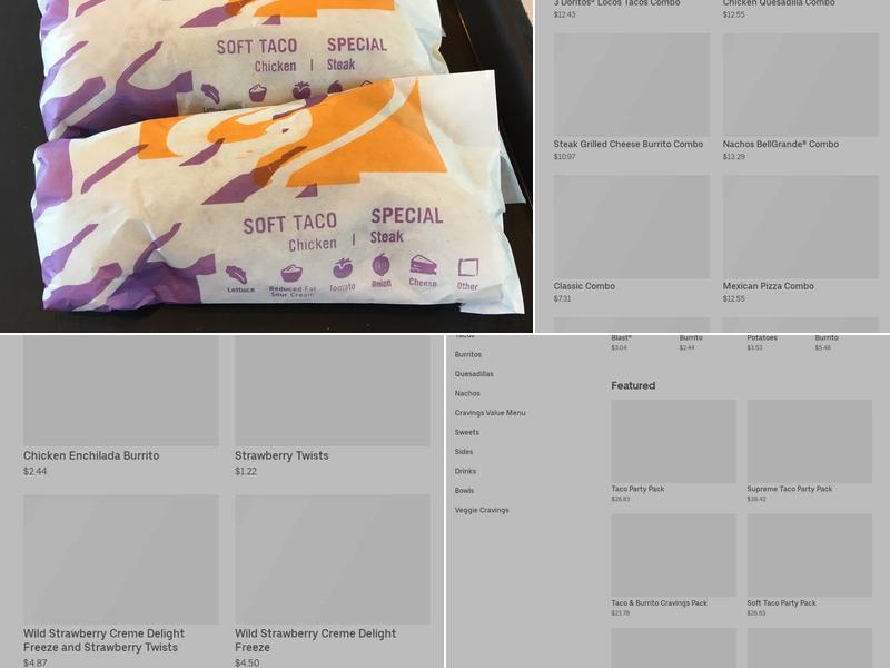 Taco Bell Menu