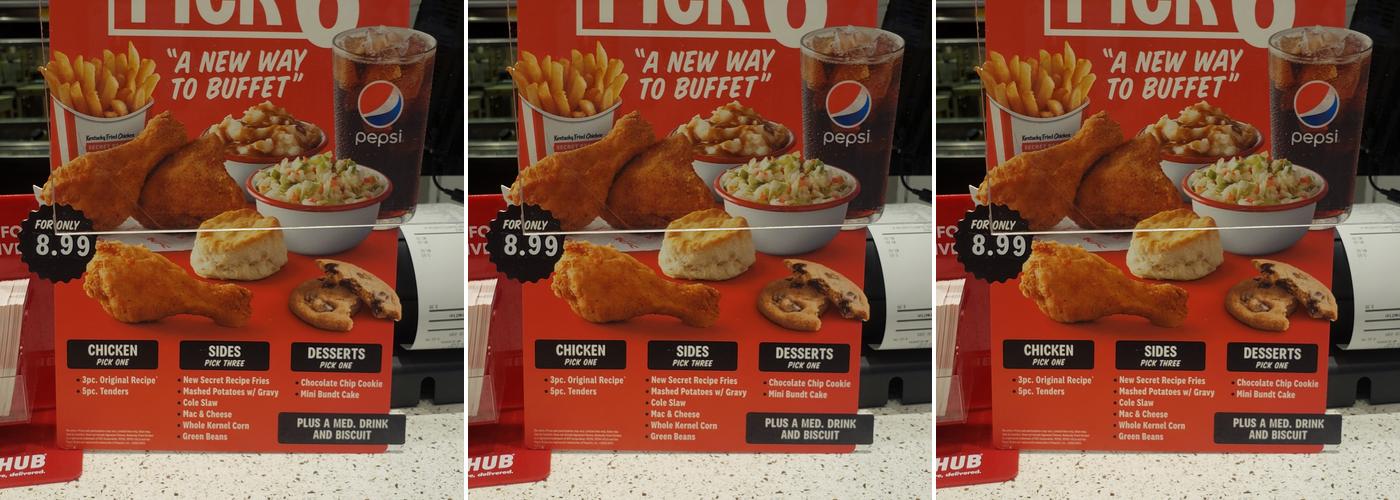 KFC Menu