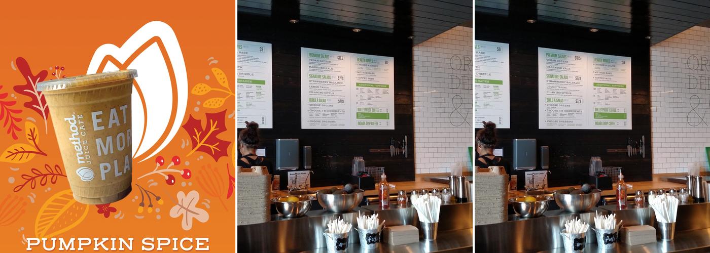 Method Juice Cafe Northside Menu