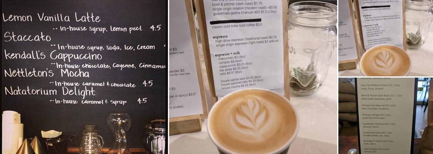 Indaba Coffee Menu