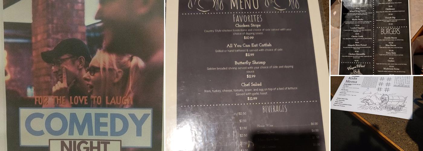 Wagon Wheel Bar & Grill Menu