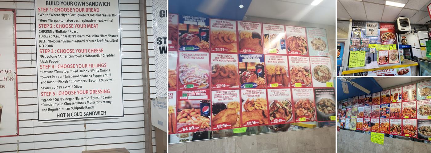 Karlitos Menu