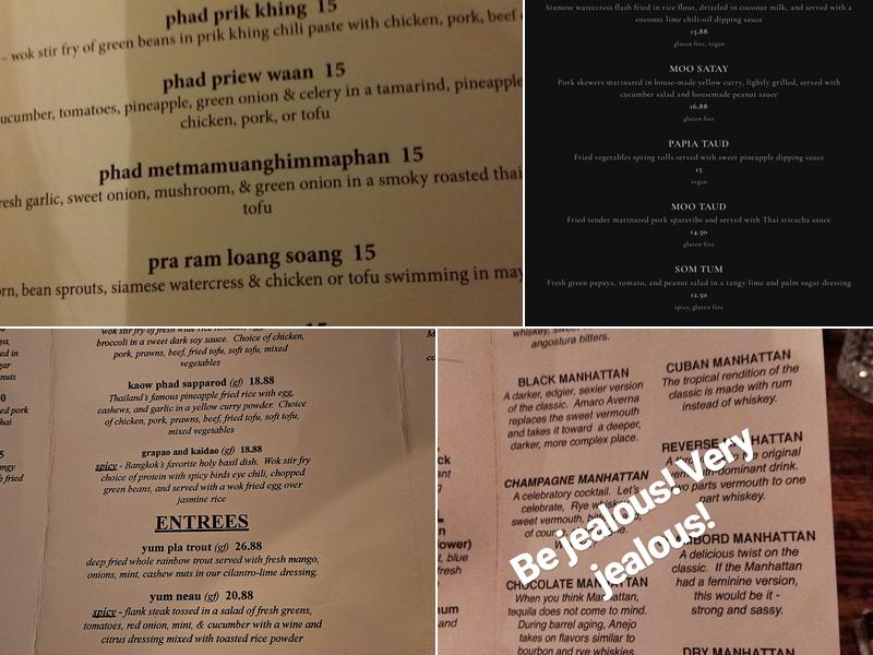May Kitchen + Bar Menu