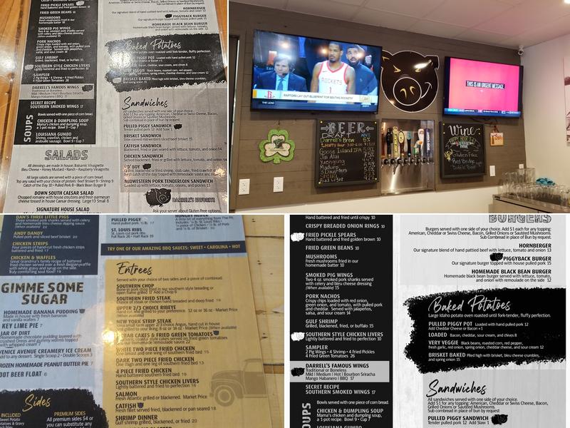 Darrell's Restaurant Menu