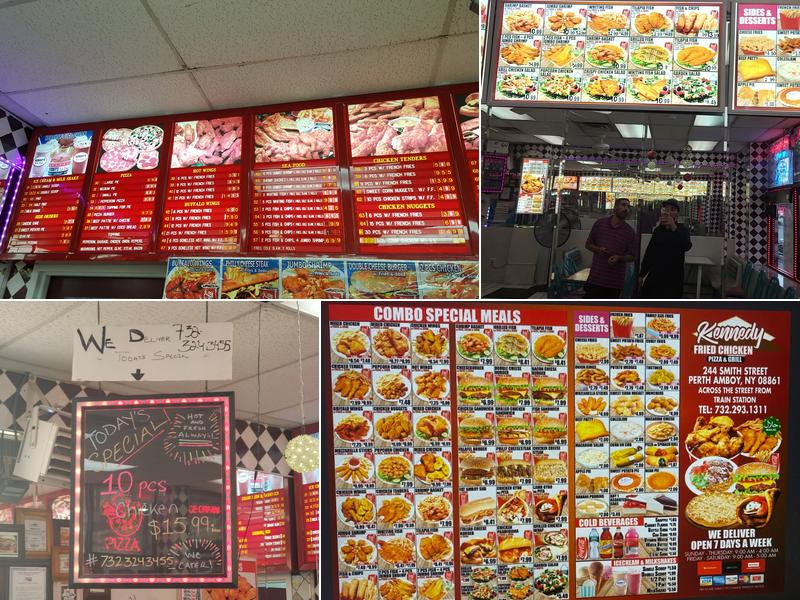Kennedy Fried Chicken and Pizza Halal Menu