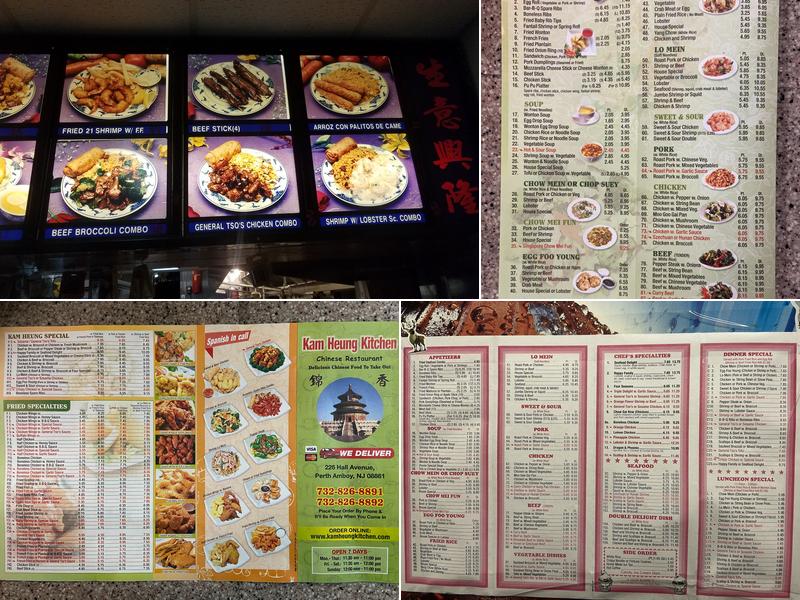 Kam Heung Kitchen Menu
