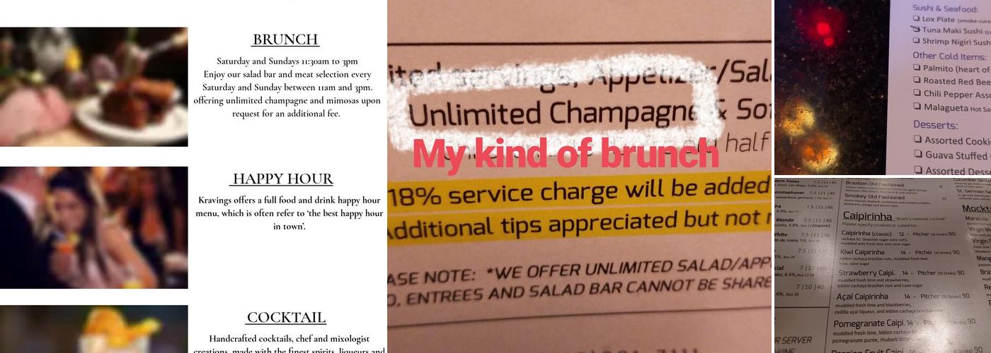 Kravings Menu