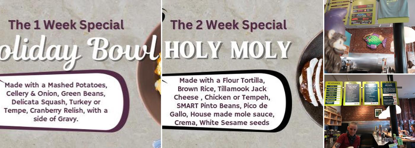 Laughing Planet Menu