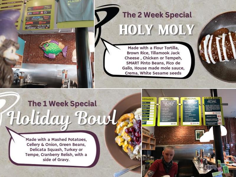 Laughing Planet Menu