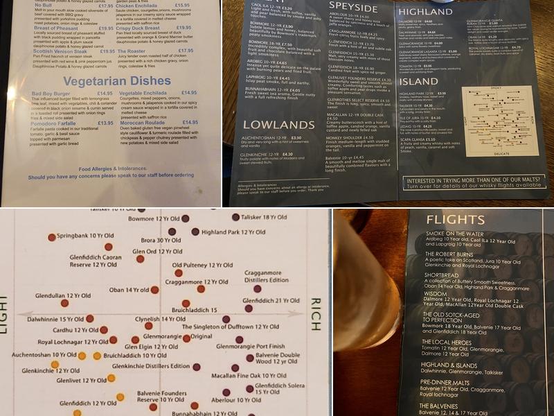 The WaterFront Menu
