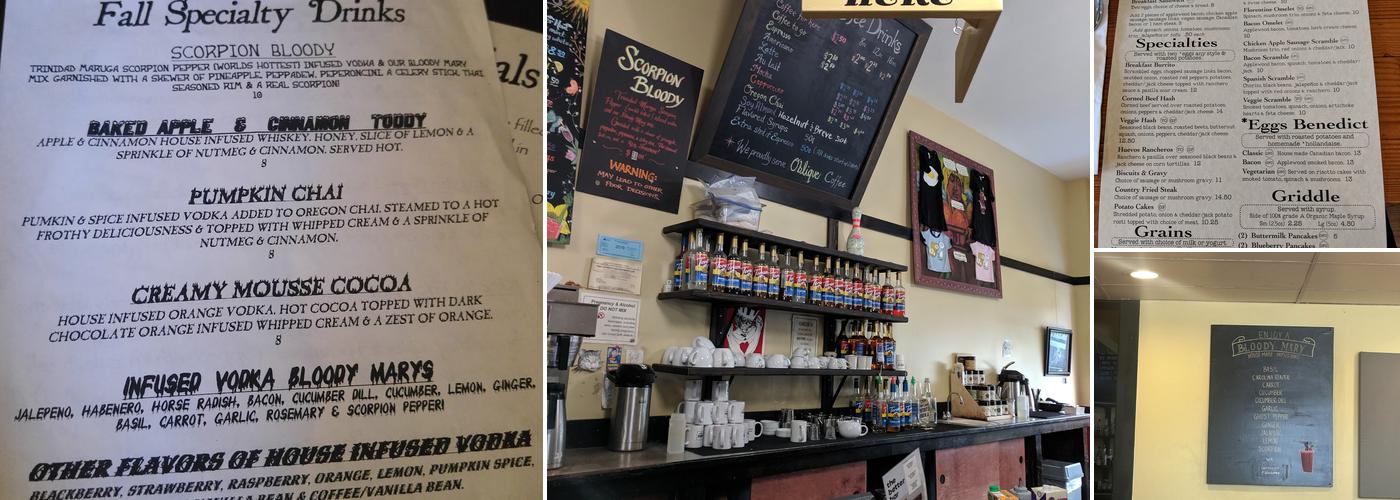 Genies Cafe Menu