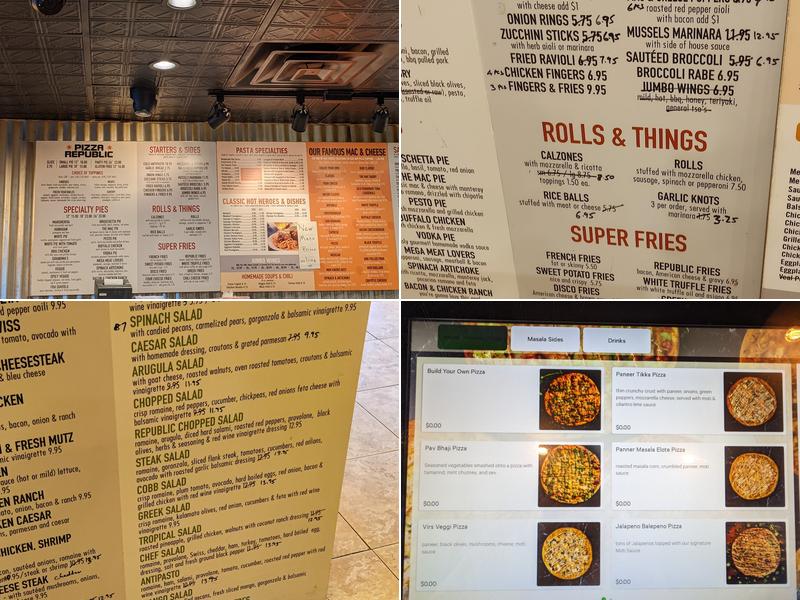 Pizza Republic Menu