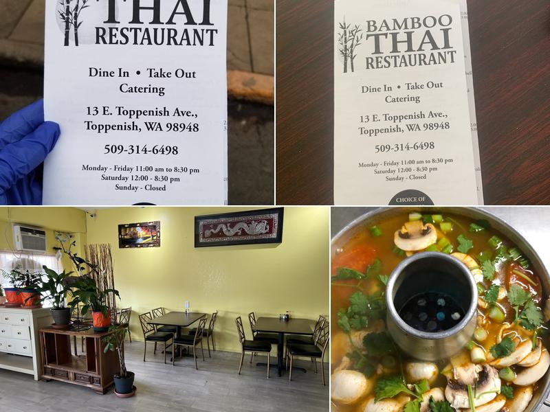 Bamboo Thai Restaurant 13 E Toppenish Ave, Toppenish