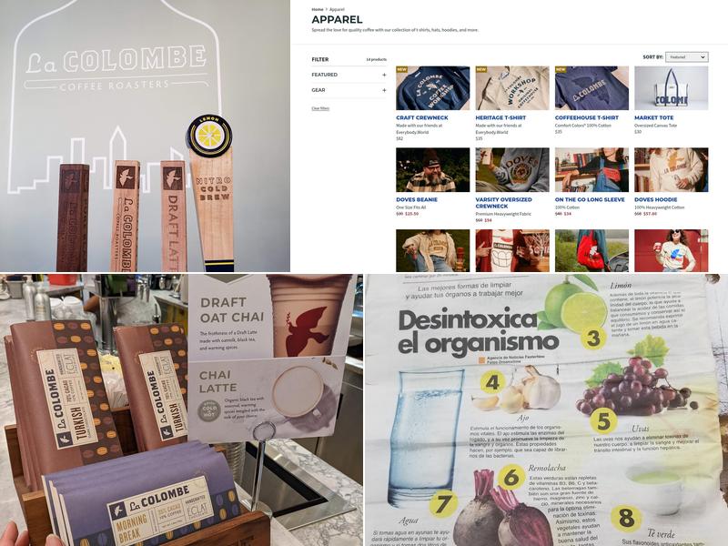 La Colombe Coffee Workshop Menu