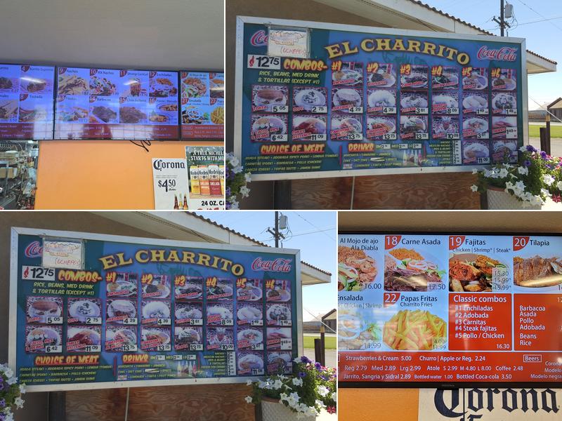 El Charrito Toppenish Menu