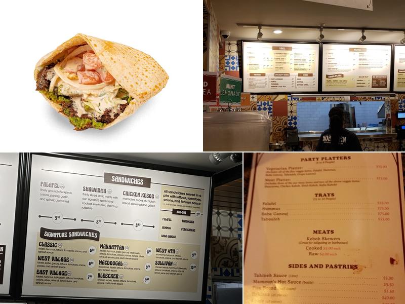 Mamoun's Falafel Menu