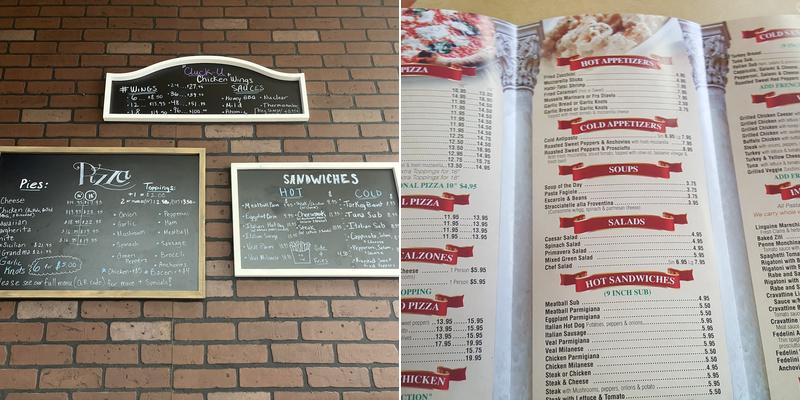 San Remo Pizza Restaurant Deli Menu