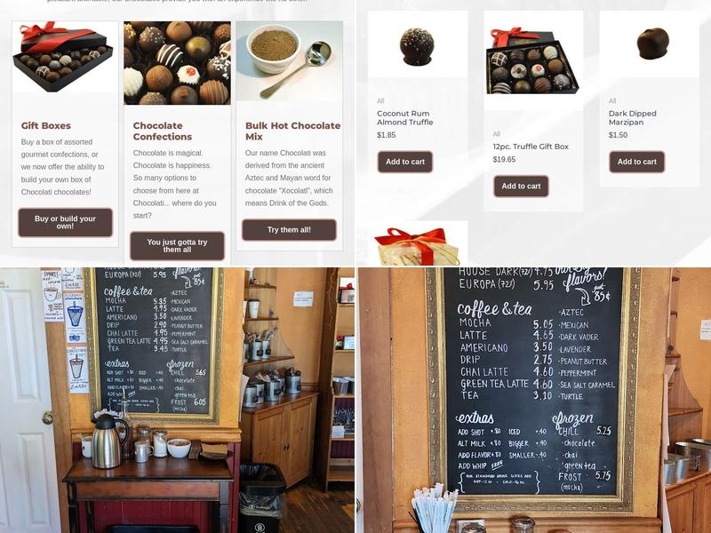 Chocolati Menu