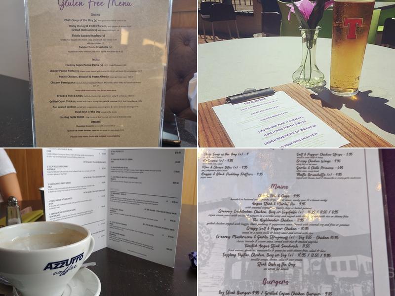 The Twisted Thistle Menu