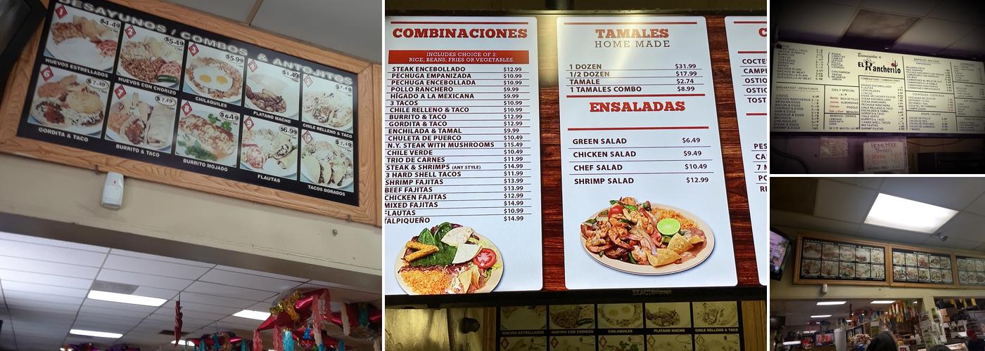 El Rancherito Restaurant Menu