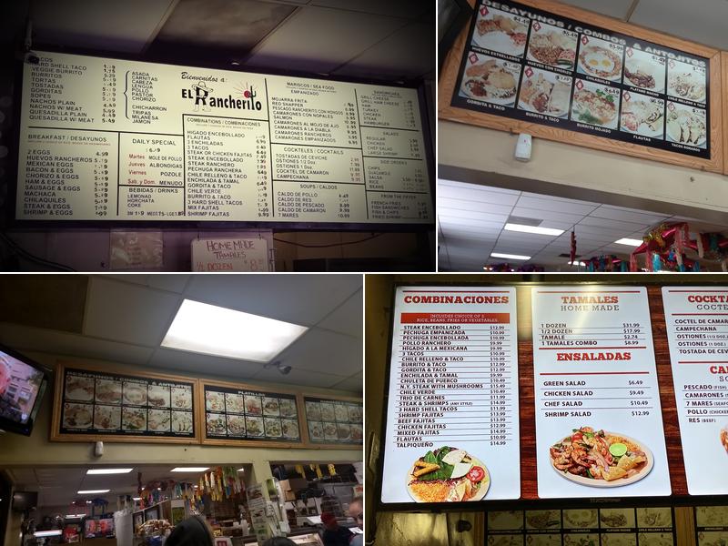 El Rancherito Restaurant Menu