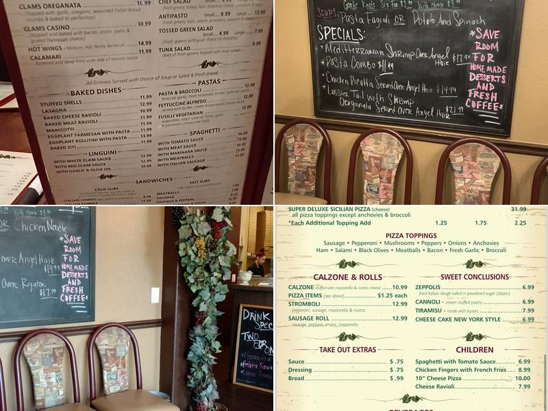 Little Joey's Italian Restaurant Menu
