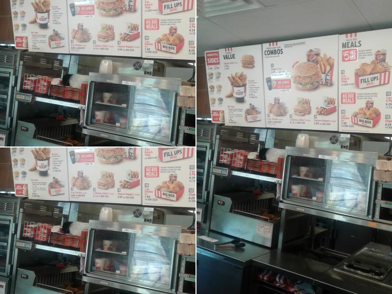 KFC Menu
