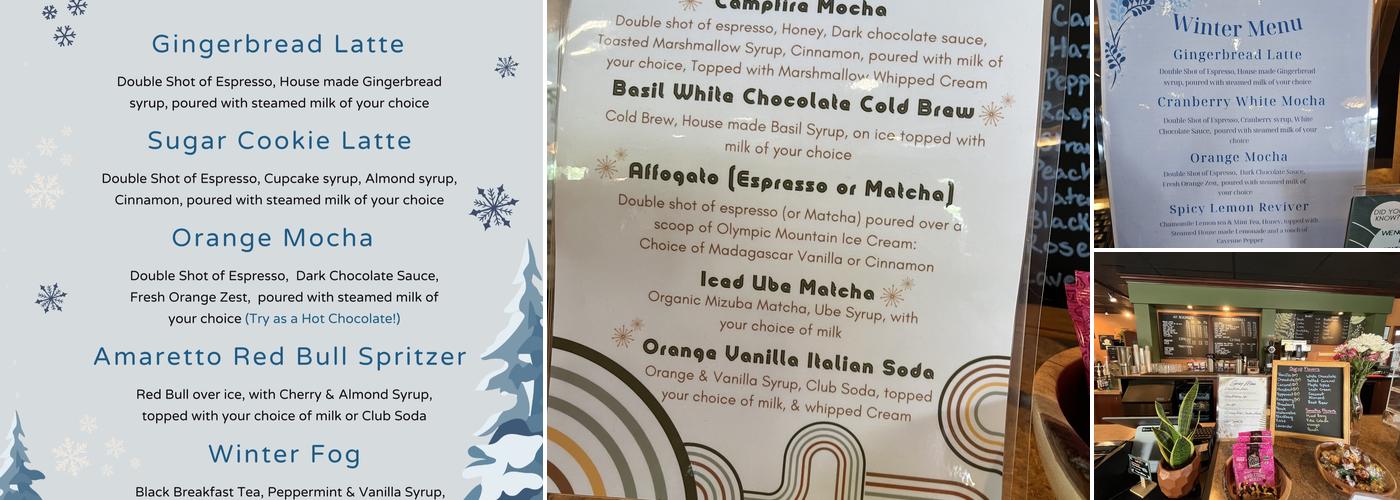 Fog & Fern Coffee House Menu