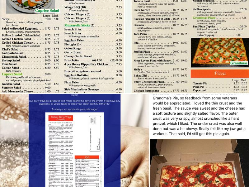 Sicily Pizza & Restaurant III Menu