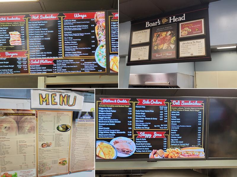 Muheisen's Bagel & Deli Menu