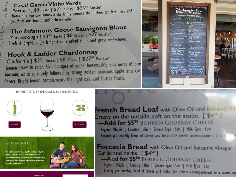 Grapevine - Riverwalk Menu