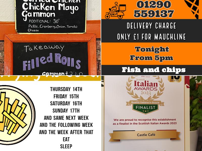 Castle Cafe • Traditional Italian • Est 1930 Menu