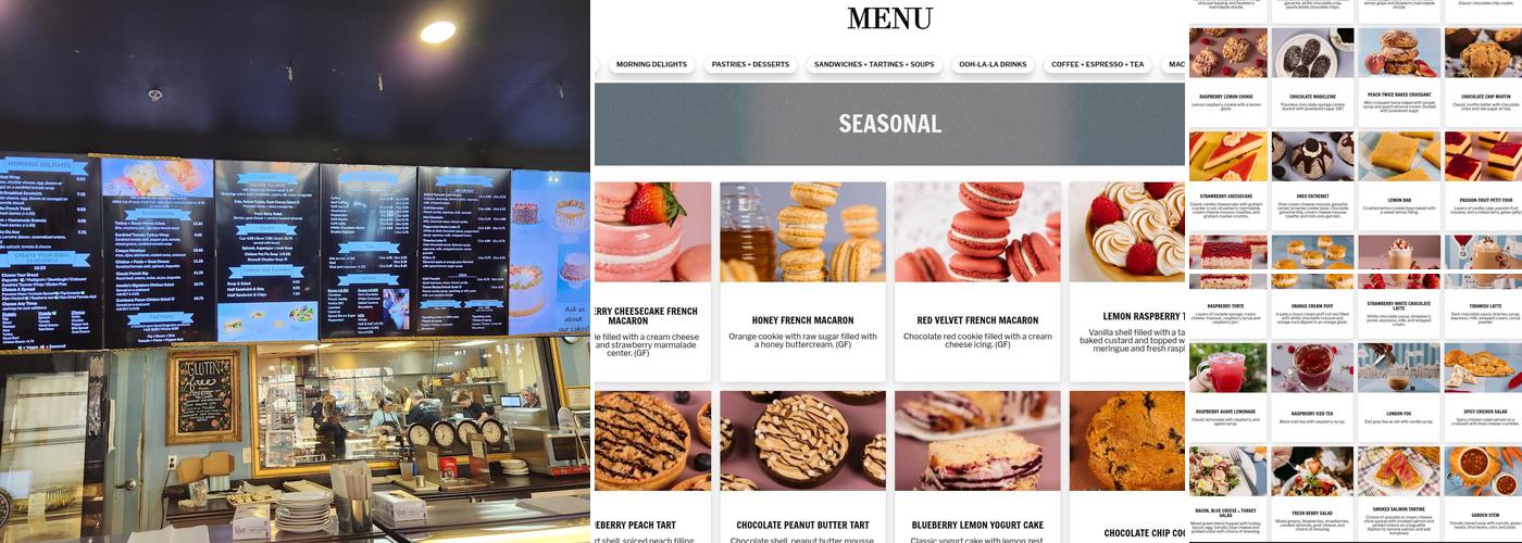 Amélie’s French Bakery & Café | Carmel Commons Menu