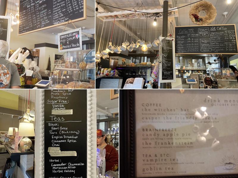 Olive's Mud Puddle Menu