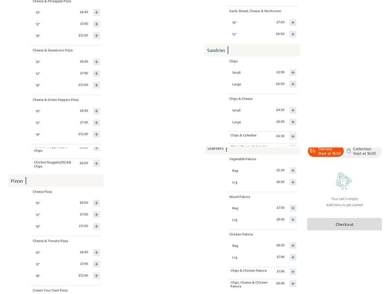 Star Kebab House Takeaway Menu