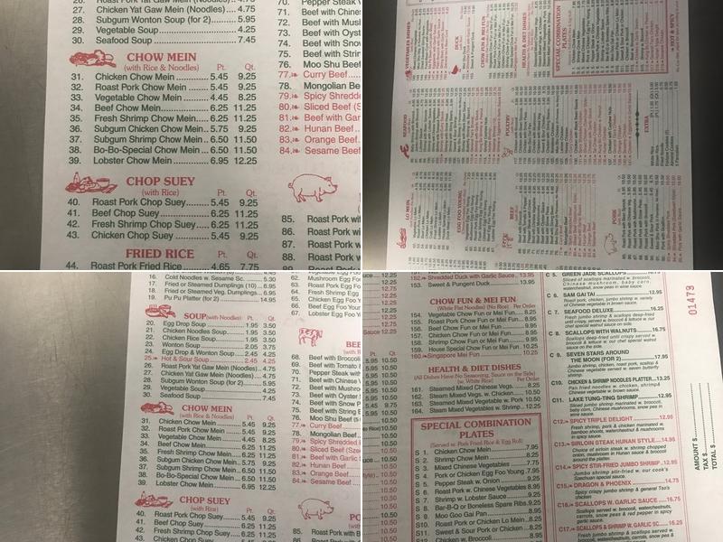Lee’s Kitchen Menu