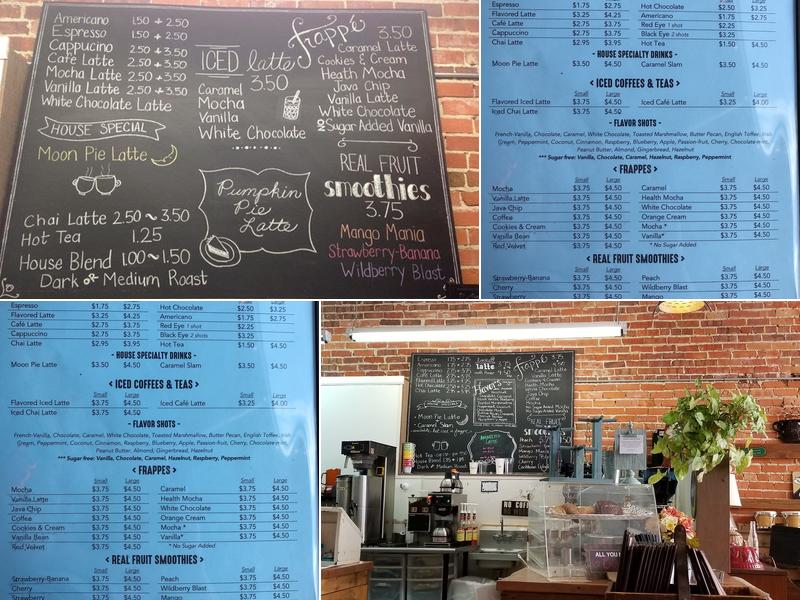 Cornerstone Cafe & Coffee Menu