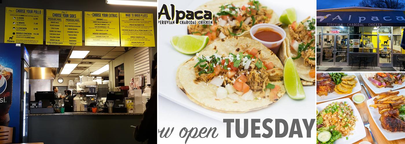 Alpaca Peruvian Charcoal Chicken