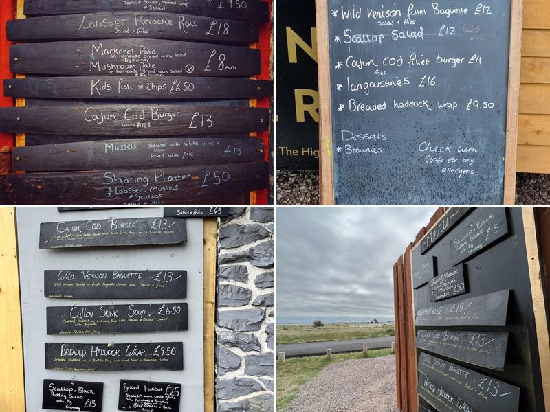 Highland Larder Menu