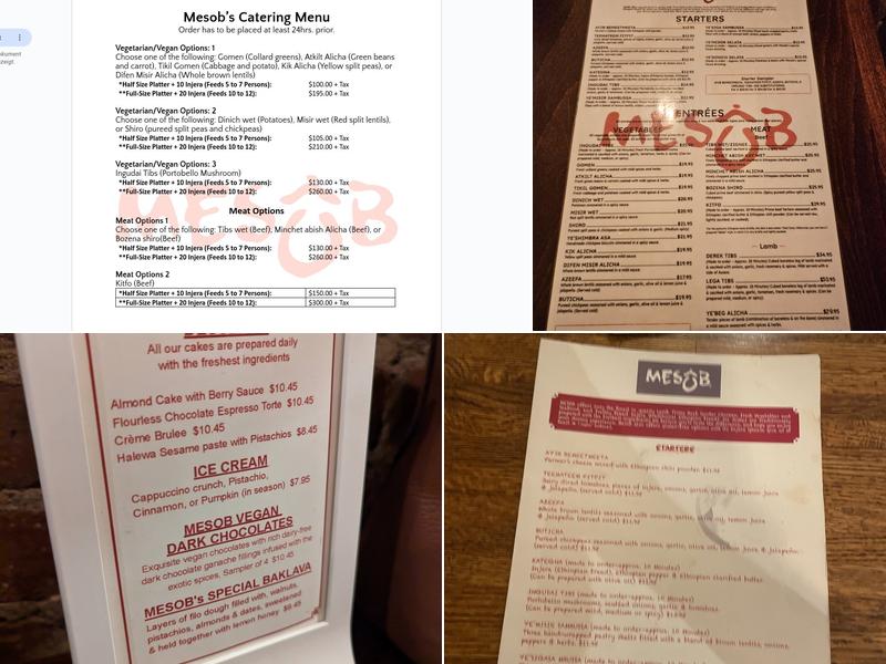 Mesob Menu