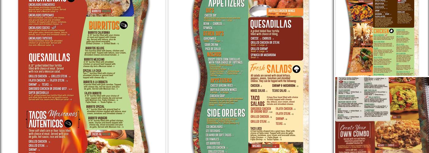 Tlaquepaque Mexican Grill Menu
