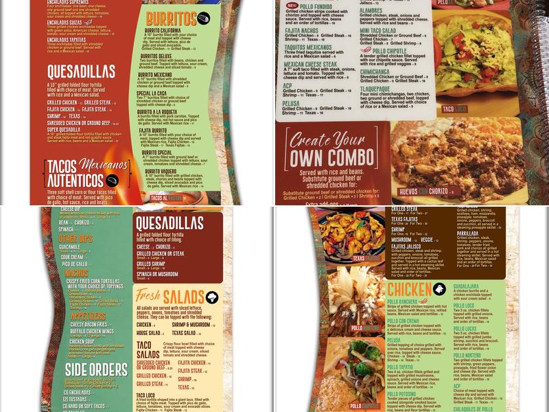 Tlaquepaque Mexican Grill Menu