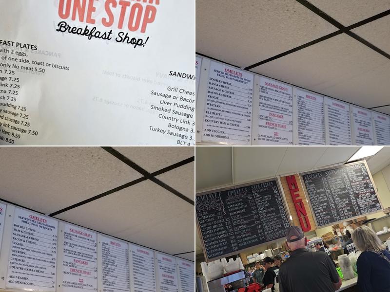 Landmark One Stop Menu