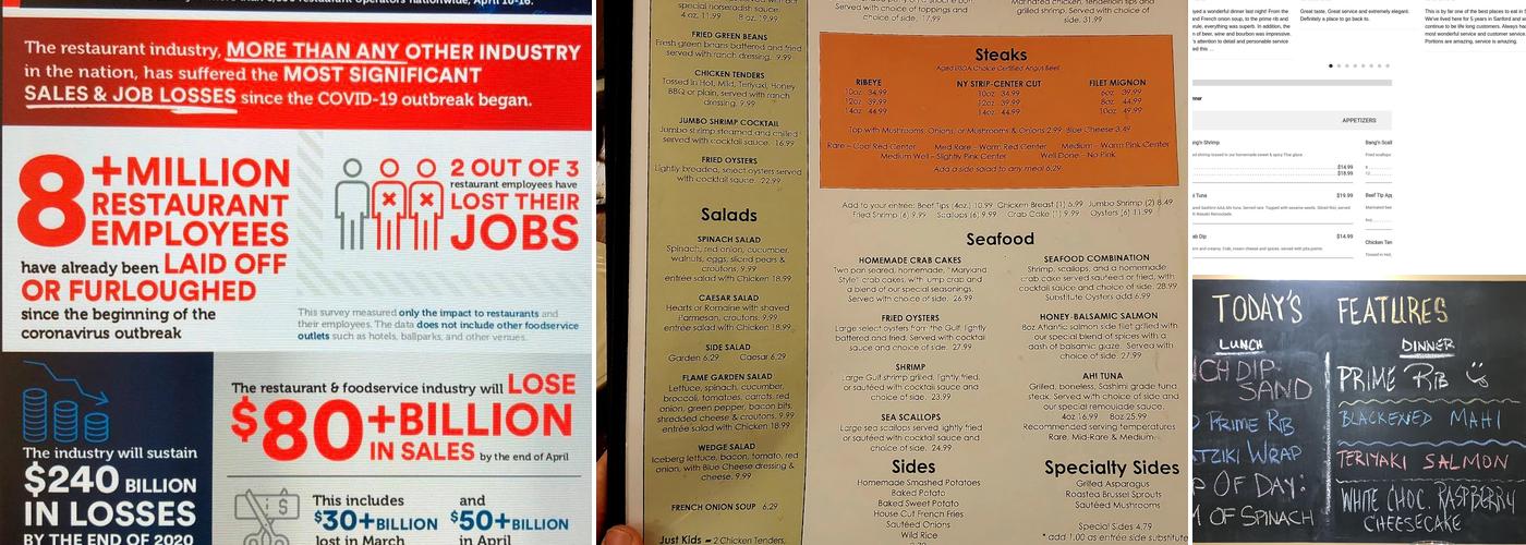 The Flame Steakhouse Menu