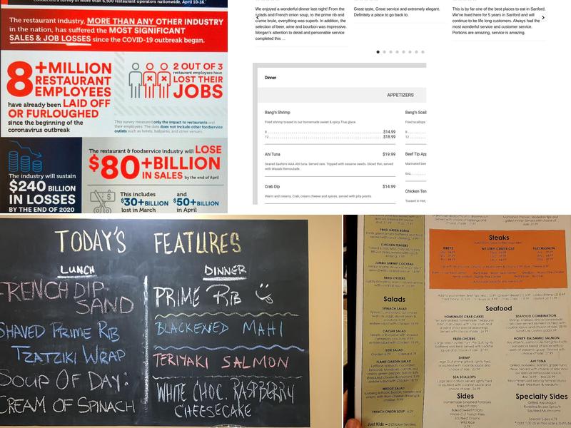 The Flame Steakhouse Menu