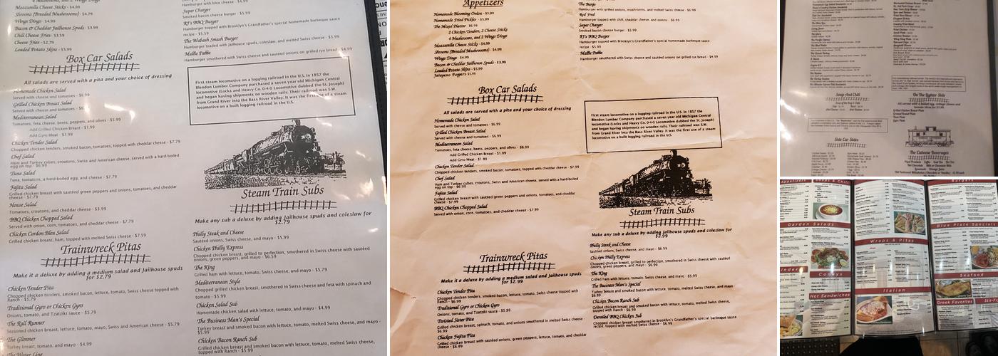 Bobby's Kitchen Menu