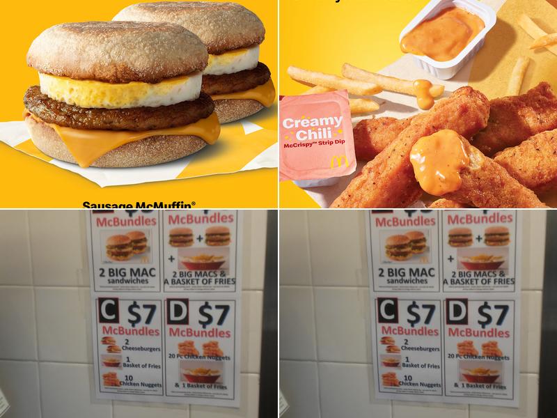 McDonald's Menu
