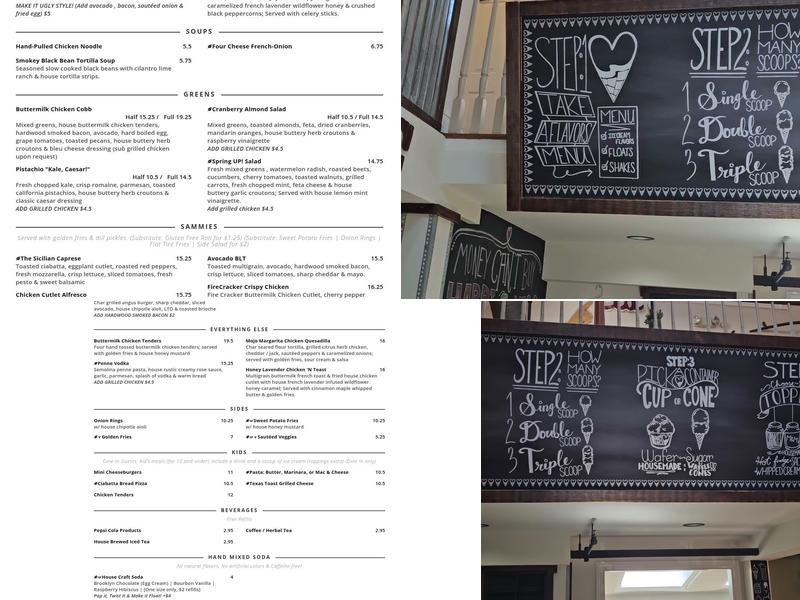Gabriel’s Fountain Menu