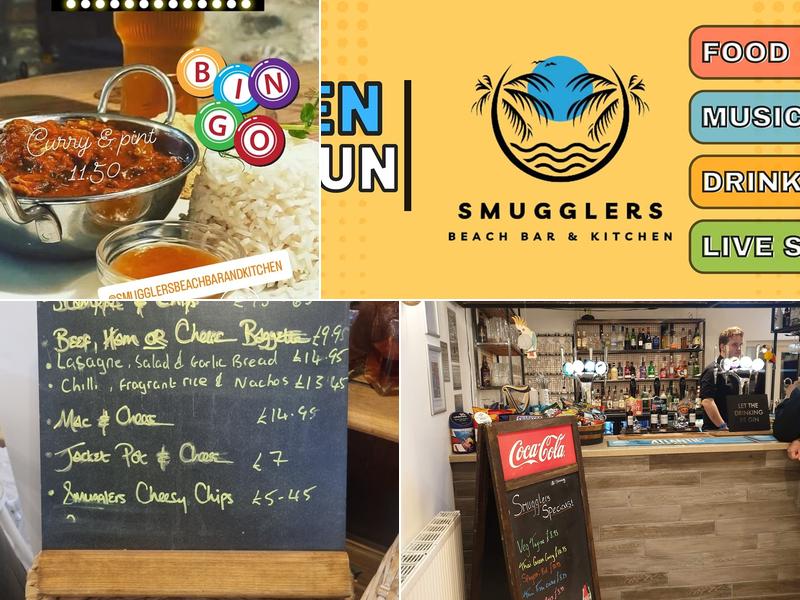 The Smugglers Beach Bar & Kitchen Menu